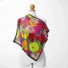 Sjaals 2023 modeontwerper sjaal SCARF Autumn lente en zomer vrouwelijke chiffon sjaals voor vrouwen dame twilly nek haar hoofdband hijabs240409