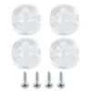 Frames Mirror Wall Clips Fixing Set Plastic Glass Clamps Frameless Clip Bracket Mounting Hanging 4 Screws