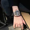 RichardMiler Luxury Wristwatches Automatic Chronograph Swiss technology Tritium Gas w Top Ten Brands Mill r Red Devil Black Technology Channel Table NamVWK0 CZW4