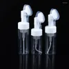 Storage Bottles 1Pc Soap Foaming Bottle Facial Cleanser Foam Maker With Silicone Clean Brush Portable Facewashing Mousse