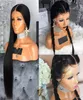 Full Lace Human Hair Wigs With Baby Hair Straight Peruvian Remy Pre Plucked Braided Glueless Full Lace Wig For Women4777716