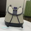 10 Женский мини -бежевый рюкзак дизайнер рюкзак Canvas Qualtiy Calfskin Summer Top Top Draftc