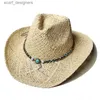 Cappelli larghi cappelli a secchi di cappelli di nuovo colore maschi occidentali e da donna per cappello da cowboy cappello da cowboy cappello jazz berretto jazz cappellino da cavaliere pligione zero y240409