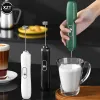 Elektrische Eggbeater Melk Koffie Whisky Mixer Handheld Brake Eggbeather Bakken Kleine melk Keuken Bakassistent