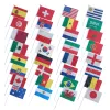 Handhielt Flaggen mit Poles Word Cup 32 Länder kleine Hand Nationalmannschaft Flags-Wales