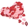 Decorazione per feste 200 pezzi Colla coteni Valentine Heart Heart Love Wedding Graceley Colorful Paper che lancia l'atmosfera