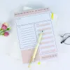 Notebook Daily Planner Daily Planner de doble bobina para hacer una lista de tareas portátil para cita diario diario de diario F19E