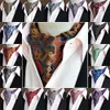 Mężczyźni Wysokiej jakości Paisley Floral Cravat Wide Ties Polka Dots Ascot Scarf BWTRS0114240409