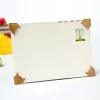 Heiße 120pcs/5-Blatts selbstklebende Fotorahmen Corner Sticker Craft Scrapbook Album