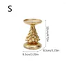 Bandlers Creative Resin Christmas Tree Holder Figurines décorations Candlestick Craft Home Interior Living Room Decor