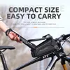 1-5PCS WEST BIKING Bicycle Floor Pump Portable Schrader Valve Bike Air Pump Ultra-Light MTB Road Bike Tire Inflator Accessories