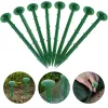 100 pcs Orchard Greenhouse Nails Tents Plastics Stakes Paysage Tissu Fabric Pase pour les plantes de jardin bâbord