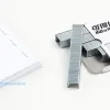 Stapler 3Boxs Heavy Duty Stapler Staples 1000pcs/Box 23/8 23/10 23/15 23/20 23/23 Silver Metal Book Binding School Office Binding Binding