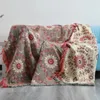 Blankets Four Seasons Universal Multi Functional Cotton Sofa Cover Blanket Nordic Simple Cushion Anti Slip For Beds