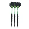 Nieuwe pijltjes hoogwaardige 3 stks/set staal puntige darts Professional indoor sport entertainment dart groene schachten vlucht