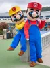 Super Mascot Costume Party Fancy Dress Brothers Custing Adult