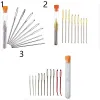 9pcs/set Set Kit Knitting Yarn Embroidery Cross Stitch Handmade Large Eye Needles DIY Leather