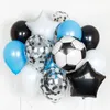 Trophée d'or 18inch Football Star Foil Balloons Boy Man Birthday Party Decor Games Salles Air Globos Baby Shower Supplies