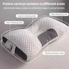 Шейная ортопедическая подушка шеи, чтобы помочь спать и защитить подушку для бытового соевого волокна.