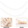 Frames 2pcs Wooden Beads String Po Clips Wall Picture Display Clip Hanging Decor