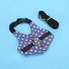 Dog Apparel Small Animal Pet Mesh Leash Harnesses Lead Vest Cute Accessories Harness Strap Dress S M L Optional