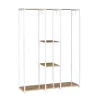 Wooden Couple Wardrobe Organizers Dressers Clothes Closet Dresser Folding Portable Cabinets for Living Room Storage Locker Cloth