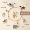 Baby Mobiles Toys born Crib Bed Wood Bell Ins Lovely Cute Multimodels Pendant Rattles Carousel Cots Kids Gift 240409