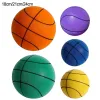 1pc Diâmetro 24/22/18cm Silent Alta Densidade Esportes Esportes Bola Interior Mudar Basquete Elastic Ball Jogos de Brinquedos Esportivos para Crianças