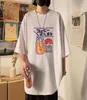 A Men039S TSHIRTS JAPANSKA HARAJUKU MEN Kvinnor Grafisk t -shirt Summer Loose Tshirt Ulzzang Korean Style Tee Tops Hip Hop Short 2028964