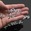 500pcs prateleira transparente prega pegs laminado plástico suporte para armário prateleiras de guarda