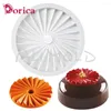 Baking Moulds Dorica Origami Design Chocolate Mousse Mold French Dessert Silicone Mould Cake Decorating Tools Kitchen Supplies Bakeware