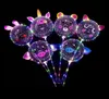 Led BoBo Balloons Novelty Lighting Transparent Bubble Balloon with and STRING LIGHTS Light up plus BONUS PUMP Birthday Wedding CR7201075