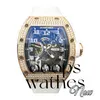 Montres Designer Montres mécaniques Montre de bracelet Swiss Mouvement mécanique Automatique Swiss Famous Montre Montre RM030 Watch 18K Rose Gold W