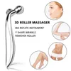 Face Massager 3D Y Shape Facial Roller Massage 360 Rotate Thin Face Body Shaping Relaxation Wrinkle Remover Facial Massager Skincare Tool 240409