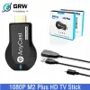 Box 1080p M2 Plus HDMICompatble TV Stick Wifi Display TV Dongle -ontvanger Anycast DLNA Share Screen voor iOS Android Miracast AirPlay