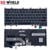 Tastiere Ru tastiera retroilluminata russa per Lenovo ThinkPad X380 Yoga 260 370 Laptop 01en450 01HX122 01en409 01AV698 01HW597 00PA147 01AX255