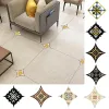 36pcs auto-adhésif PVC en céramique Carreaux autocollants imperméables autocollants muraux art diagonal stickers de plancher décoration maison de cuisine