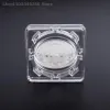 1 st transparent mynthållare 4cm Akryl Display Case Collection Box Commemorative Medal Storage Capsules