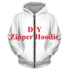 Funny DIY Custom Clothing Fashion 3D Print Tracksuit Men Women HoodieZipper HoodiePantsSet Personality Couple Sportswear Suit 240329