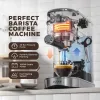 Jassy Espresso Maker da 20 bar Cappuccino Coffee Machine con piroscafo per il latte per espresso/Cappuccino/Latte/Mocha per la birra in casa