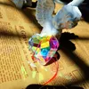 Decorative Figurines 45mm Clear Crystal Feng Shui Lamp Ball Heart Prisms Pendant Suncatcher Chandelier Rainbow Mark Party Home DIY