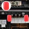 Kerzenhalter 2 PCs Winter Melonlaternenpapier Laternen Anhänger Hängender Ornamente Japanische Dekorationen im Freien Hochzeit