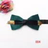 simple velvet solid color bow tie men feather decoration fashion suit accessories business tie240409