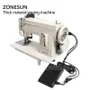 Zonesun 106-RP-rakt hushåll Symaskin Pälsläder Fell kläder Tjockt Syverktyg Tjockt tyg Material Stitching Tool