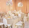 Dernières pièces centrales de haute qualité Centres de table de mariage Décoration Stand de fleurs Vases d'or décoratives pour mariage9743747