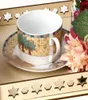 Rustic Wooden Crescent Moon Srar Eid Party Serving Tableware Dessert Pastry Tray Display Holder Decor Ornament Y1QB3704590