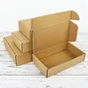 Enveloppe cadeau 5pcs Kraft Paper Candy Chocolate Packaging Board Wedding Birthday Party Fofts Supplies Cadeaux Boîtes de rangement enveloppe