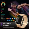 Watches Lige Fashion Smart Watch Ladies Body Temperatur Sports Fitness Watch Bluetooth Call Relojes Inteligentes Smartwatch Women 2023