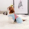 Hondenkleding Zomershirt Kleding Katoen Stretch Rugack Vest Puppy jas T Chihuahua Teddy Pet Pet Supplies