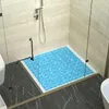 Tapis de bain pvc pvc texture pavée texture anti-skid pour salle de bain et plusieurs couleurs sont un traitement de désodorisation librement sélectionné est